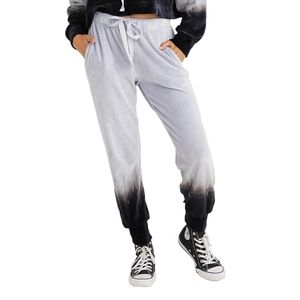 NEW Cloth & Stone Titanium Ombre Supersoft Modal Velour Joggers M